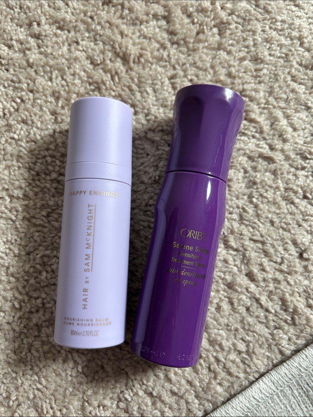 Oribe Scalp densifying & Sam McKnight shiny hair 2 pc bundle